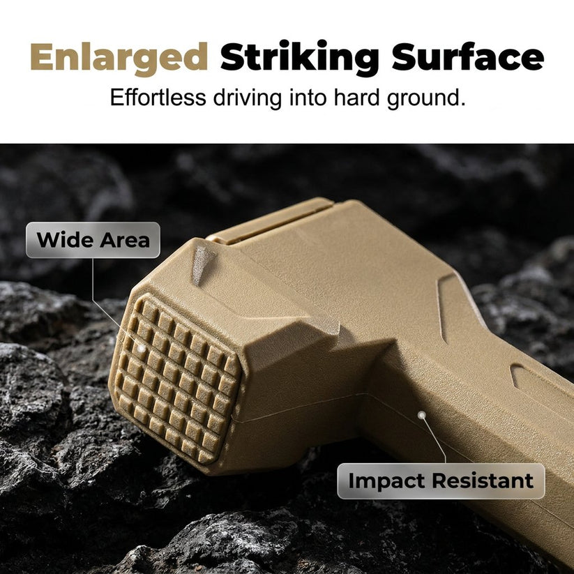 🔥LAST DAY 49% OFF - 🔨Multifunctional Camping Hammer & Tent Stake Puller🎁Buy 2 Free Shipping