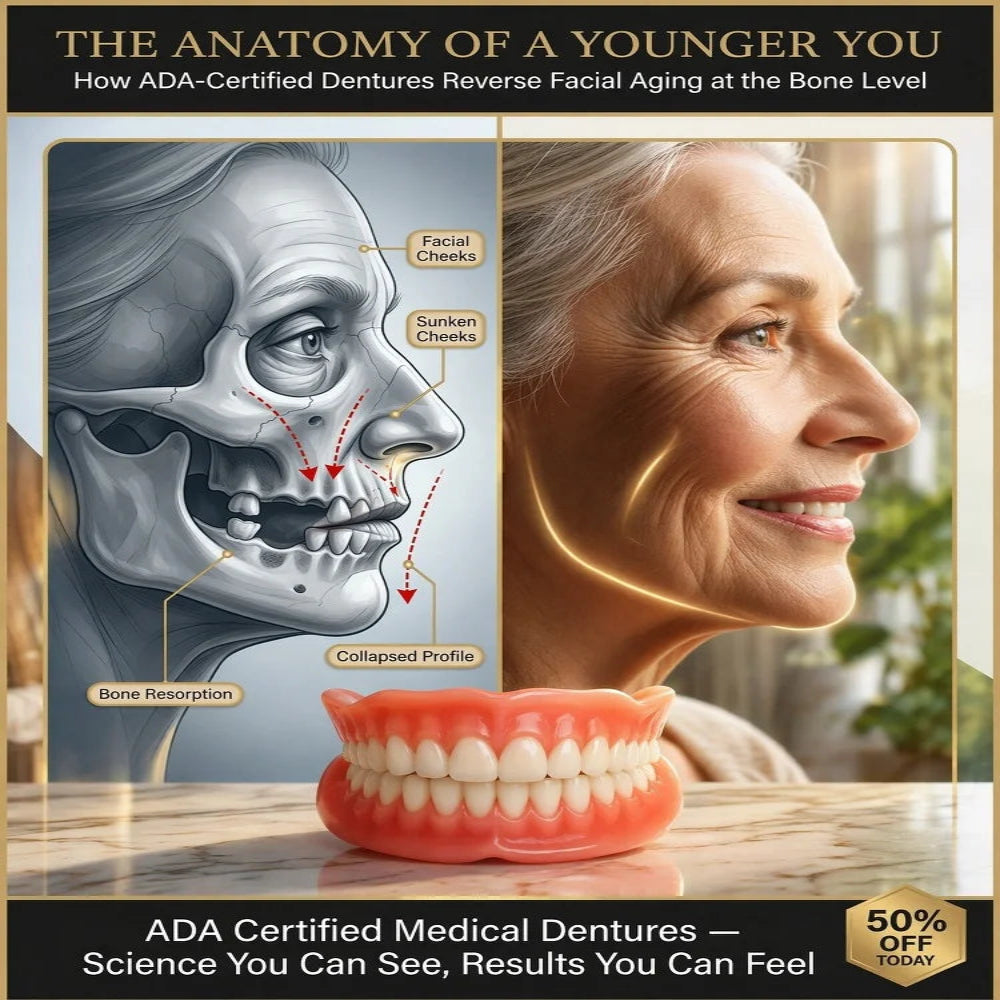 Glidewellpd - Premium Silicone Denture, Smileasego Premium Dentures Full Mouth