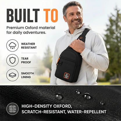 dht™⭐ Waterproof Multi-pocket Crossbody Sling Bag