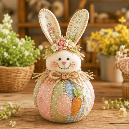 🎄🎅Patchwork Fabric Doll DIY Kit | ✨Create a Cozy Handmade Character for Every Season!