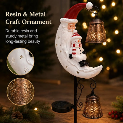 🎄Christmas Moon Solar Stake Light