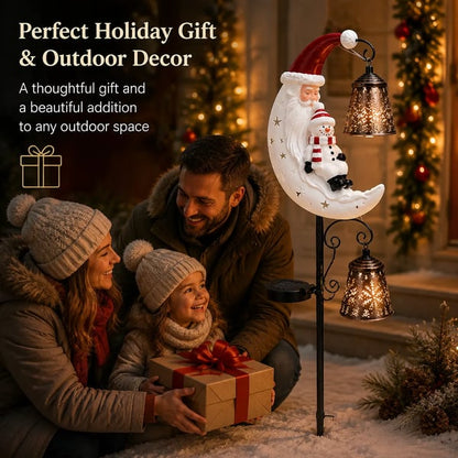🎄Christmas Moon Solar Stake Light