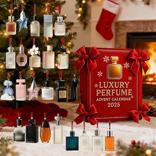 🌲Acrylic Perfume Decoration Advent Calendar🎅