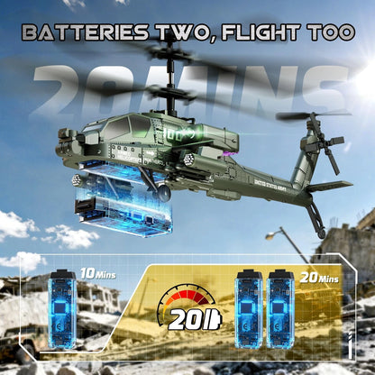 🚁2026 Apache AH-64 remote-controlled helicopter