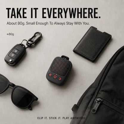 2026 New Magnetic Clip-On Bluetooth Speaker