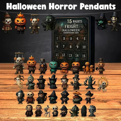2026 Halloween Countdown Advent Calendar, 15-Day or 31-Day “Nights of Fright”