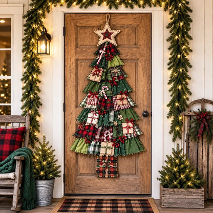 🎄 CHRISTMAS DOOR FAVORITE| DIY Christmas Tree Door Hanging Kit