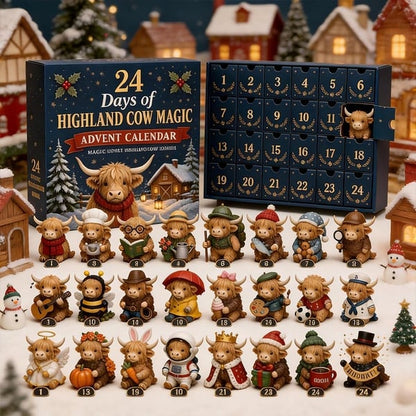 🐮 24 Days of Highland Cow Magic Advent Calendar