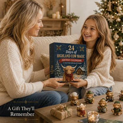🐮 24 Days of Highland Cow Magic Advent Calendar