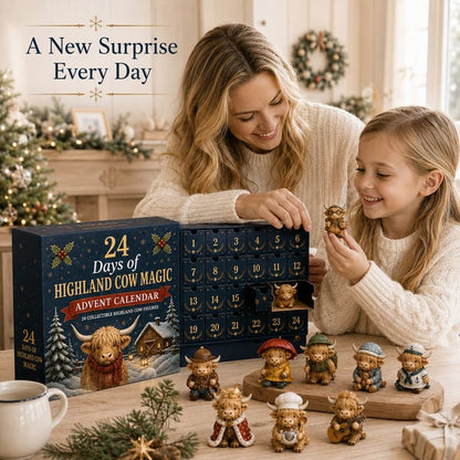 🐮 24 Days of Highland Cow Magic Advent Calendar