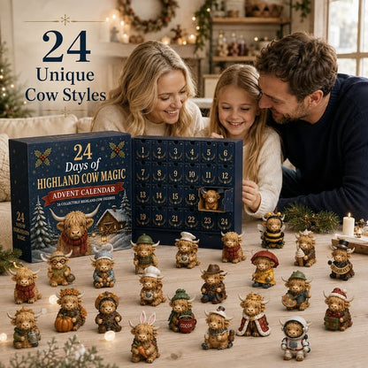 🐮 24 Days of Highland Cow Magic Advent Calendar