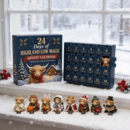 🐮 24 Days of Highland Cow Magic Advent Calendar