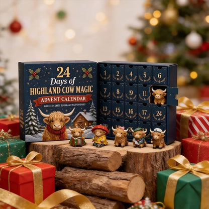 🐮 24 Days of Highland Cow Magic Advent Calendar