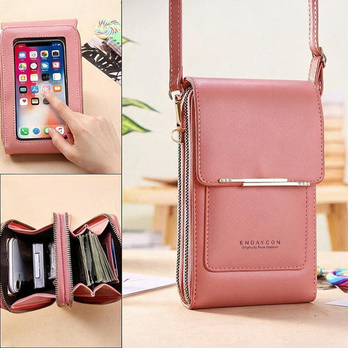 👝Women's Touchscreen Sensitive Phone Crossbody Bag