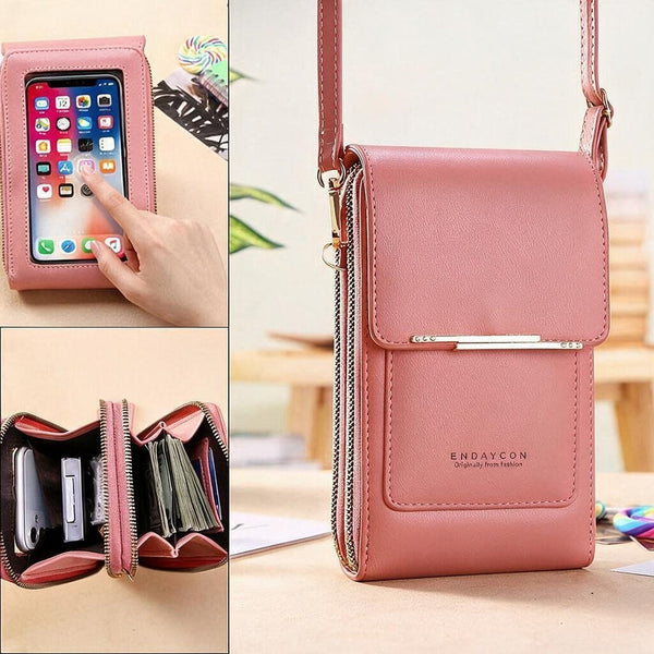 👝Women's Touchscreen Sensitive Phone Crossbody Bag