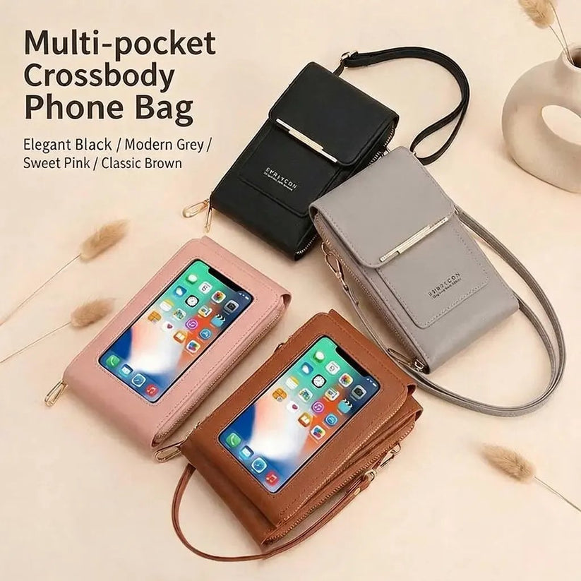 👝Women's Touchscreen Sensitive Phone Crossbody Bag