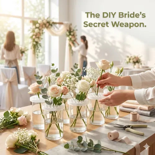 🌸🔥Reusable Silicone Flower Arranging Grid