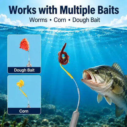 dht™⭐Anti-Snag Floating Bottom Hook Leaders🐟Pre-Tied Off Bottom Fishing Rig