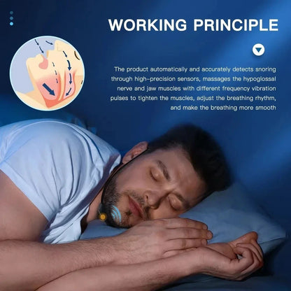 Micro Electric Noise Anti Snoring Device 