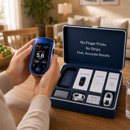 🧑‍⚕️Non-Invasive Daily Health Tracker | 💧 Needle-Free Wellness Trend Monitoring Device