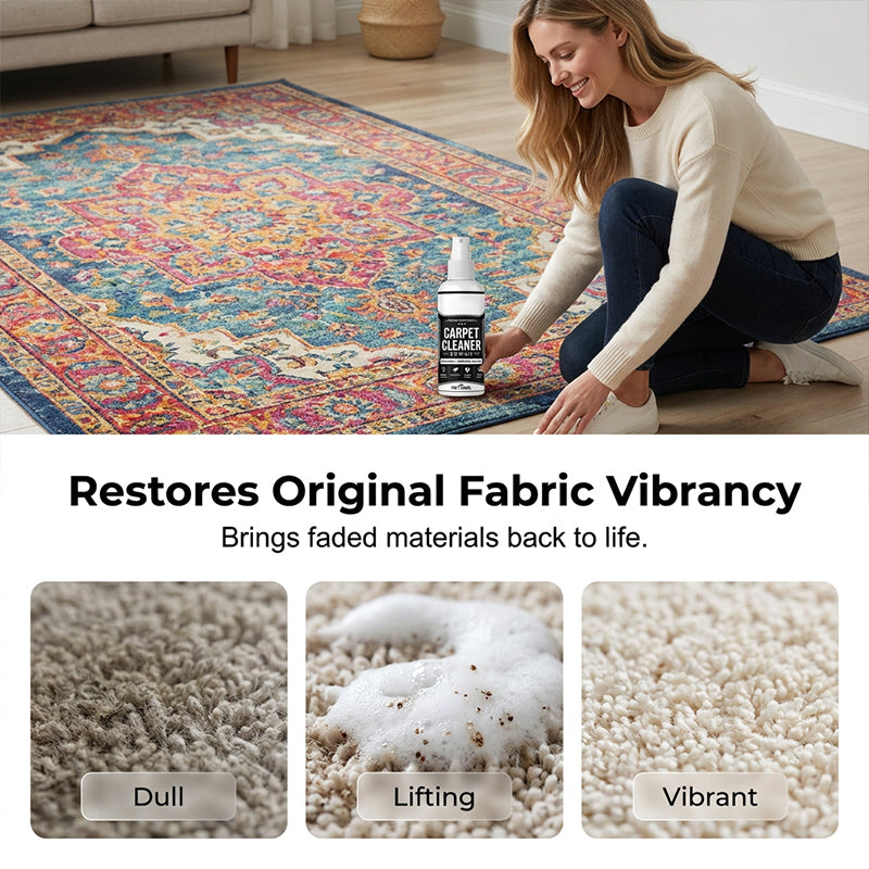 😱 Watch That Stain Disappear!Deep Cleaning Carpet Cleaner Spray
