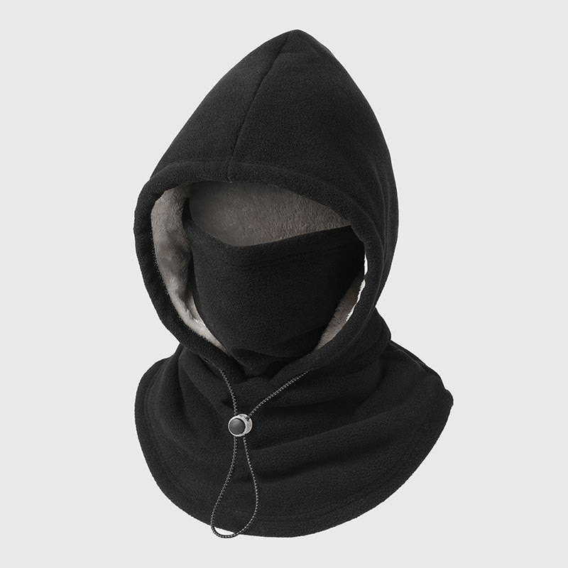 🧣❄️ 3-in-1 Winter Fleece Balaclava Hood - Warm Face, Ear & Neck Cover