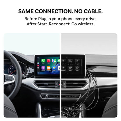 Play2Video X Wireless CarPlay/Android Auto All-in-1 Adapter