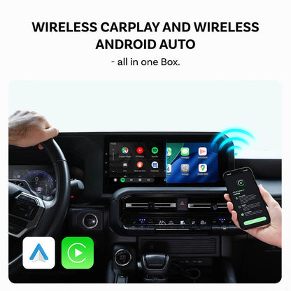 Play2Video X Wireless CarPlay/Android Auto All-in-1 Adapter