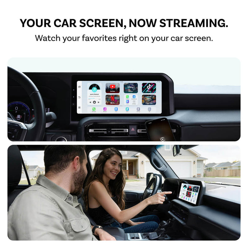 Play2Video X Wireless CarPlay/Android Auto All-in-1 Adapter