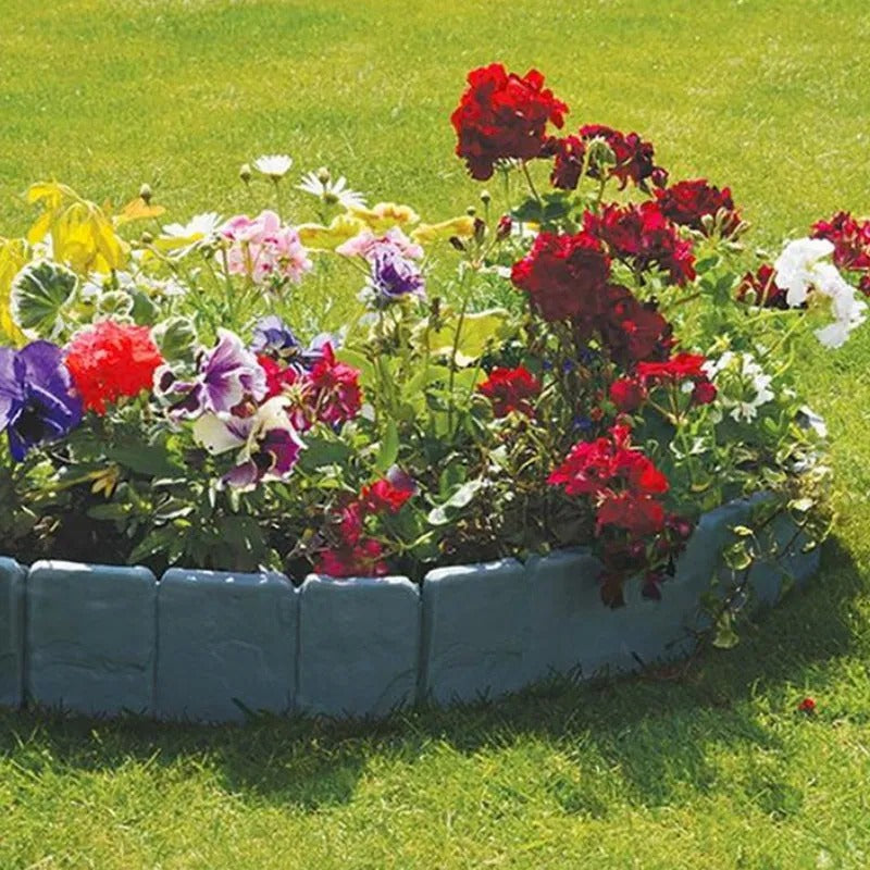 🏠 Faux Stone Garden Edging Border