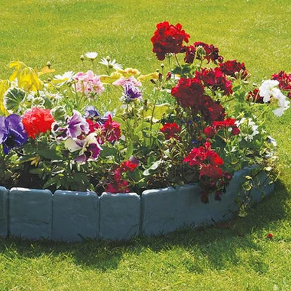 🏠 Faux Stone Garden Edging Border