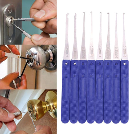 12 Pcs Broken Key Extractor Kit for Padlocks and Car Locks