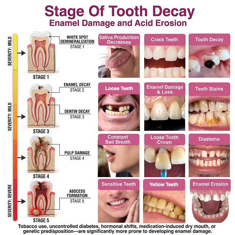 Natural enamel restoration gel for cavity repair