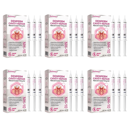 Natural enamel restoration gel for cavity repair
