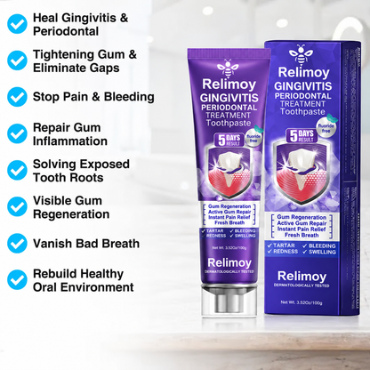 🦷 Bee Venom Toothpaste for Gingivitis & Periodontitis Care