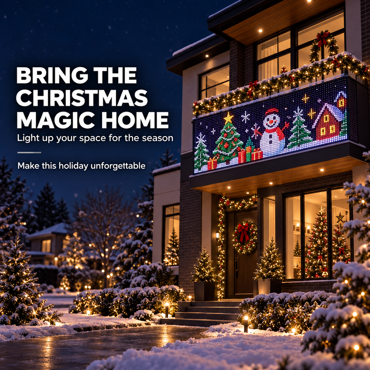 dht™⭐ Christmas  Smart Animated Pixel Lights