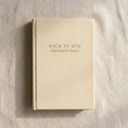 📚Back to You Journal – Reconnect With Your True Self, Daily Reflection & Mindfulness Notebook