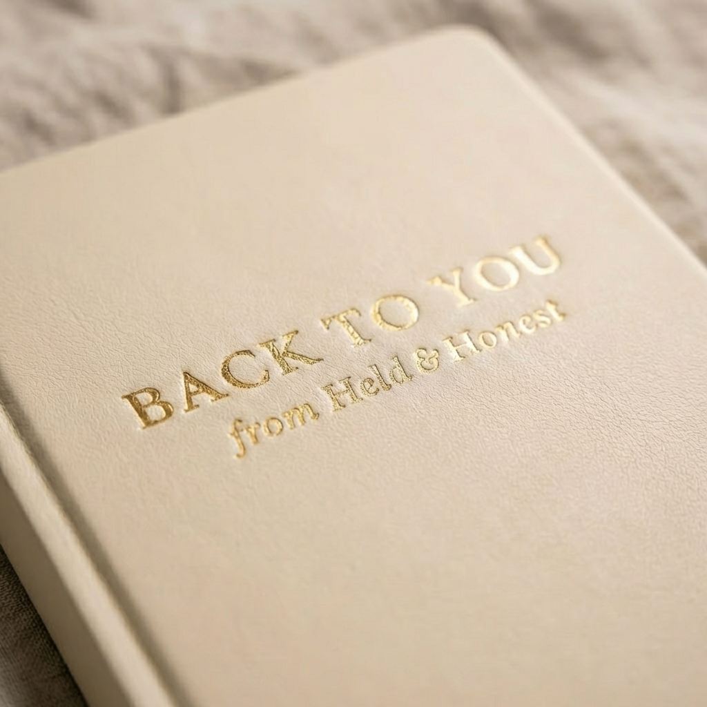 📚Back to You Journal – Reconnect With Your True Self, Daily Reflection & Mindfulness Notebook