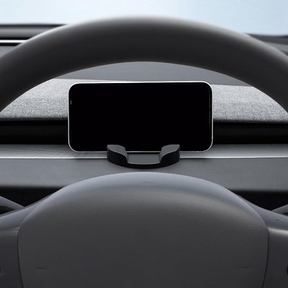 Phone Mount Holder Compatible with Tesla Model 3/Y 2021-2023 Model 3/Y 2024 Highland Accessories Silicone