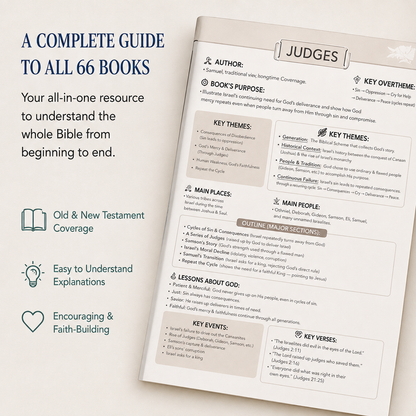 The Bible Study Guide – Find Peace, Hope & Spiritual Strength in God’s Word