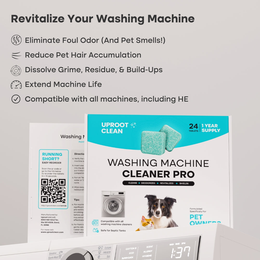 🧼 Washing Machine Cleaner Pro – Deep Cleaning & Odor Removal Tablets