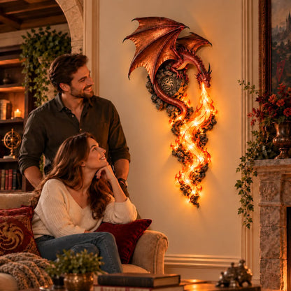 🐉 Dragonfire Guardian™ Wall Sconce – A Legendary Flame Awakens On Your Wall 🔥