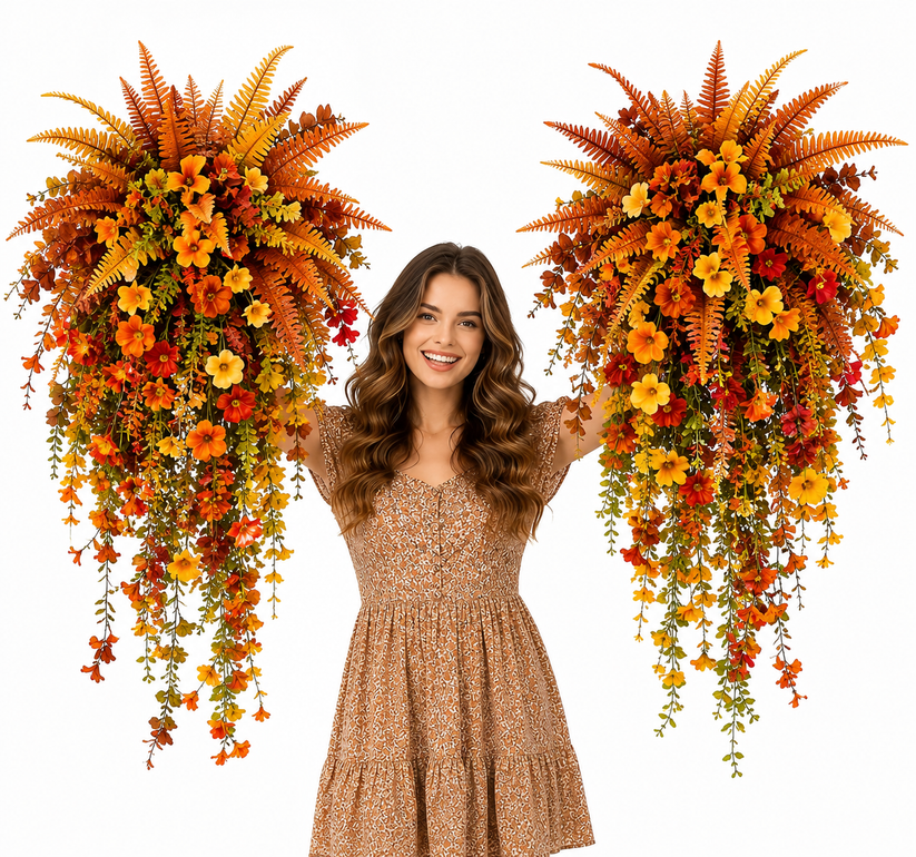 Autumn Porch Fern – The Fall Welcome That Never Wilts