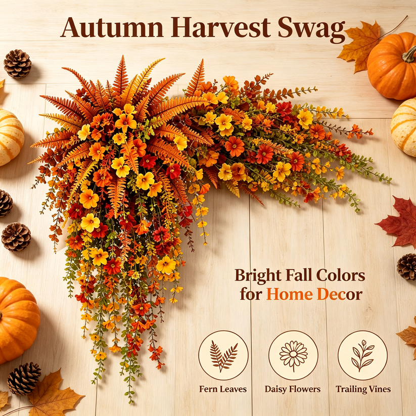 Autumn Porch Fern – The Fall Welcome That Never Wilts