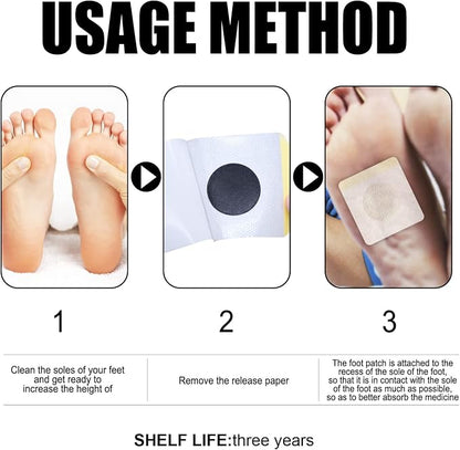 Herbal Height Growth Foot Care Patch – Natural Plant Acupoint Stimulation