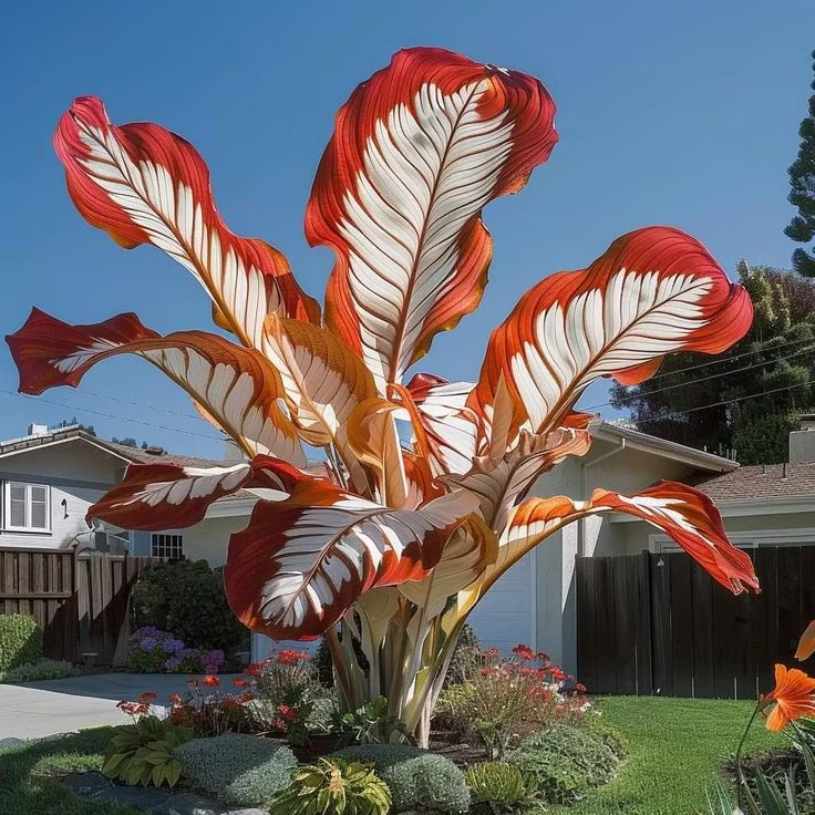 Giant Colorful Caladium Seeds-Colorful Foliage & Large Size