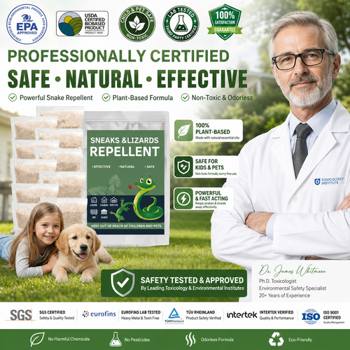 🔥Snakes & Lizards Repellent Pouches