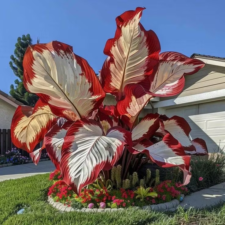 Giant Colorful Caladium Seeds-Colorful Foliage & Large Size