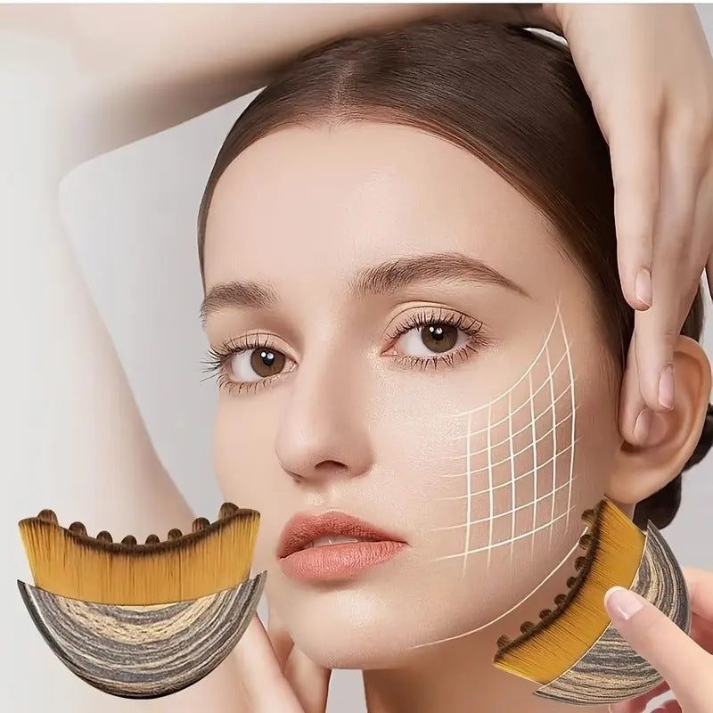 Lymphatic Contour Facial Massage Brush