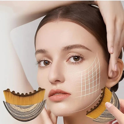 Lymphatic Contour Facial Massage Brush